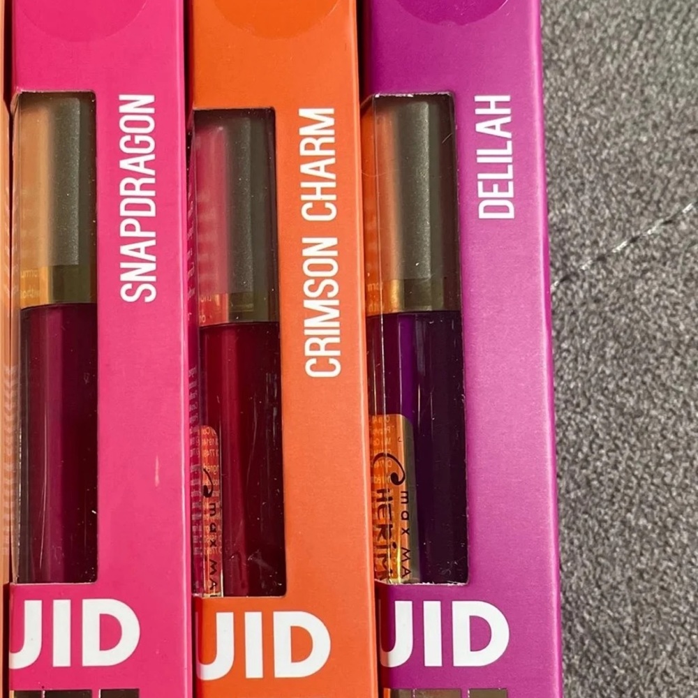 ❌SOLD❌🥰🥰Max Makeup Cherimoya Liquid Lipstick Matte🥰🥰 - Picture 2 of 6